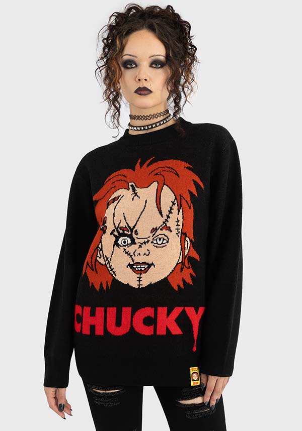 I Like To Be Hugged | KNIT SWEATER*