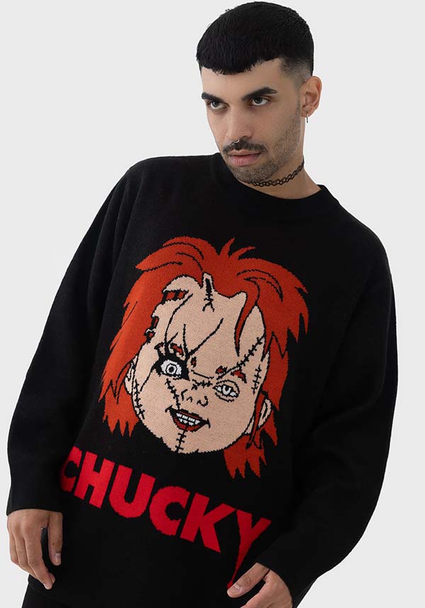 I Like To Be Hugged | KNIT SWEATER*