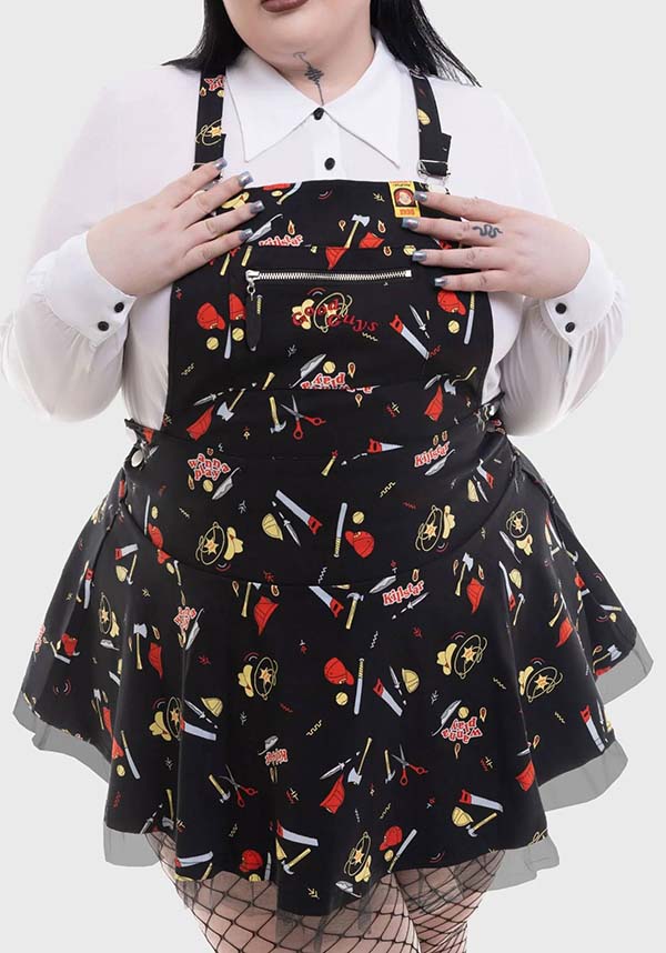 It's Time To Play | PINAFORE DRESS*