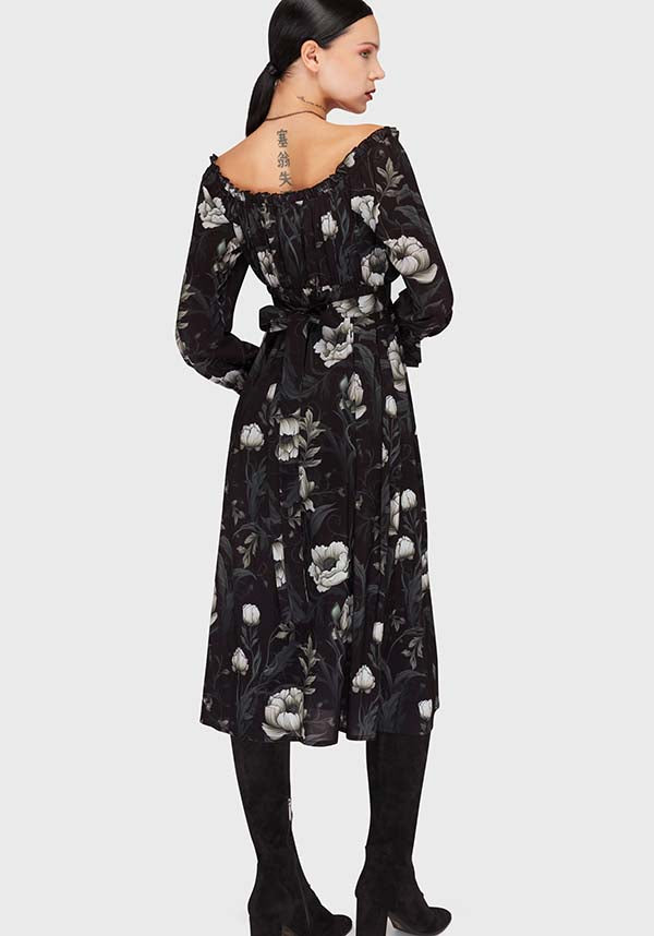 KILLSTAR Ivory's Chorus | MIDI DRESS - DRESSES - Detail 3