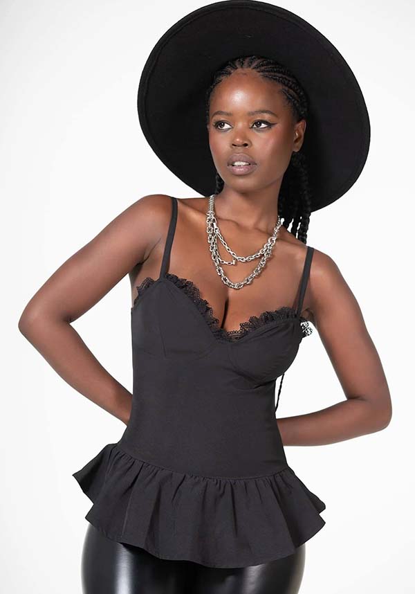 Lights Out | CAMI TOP*