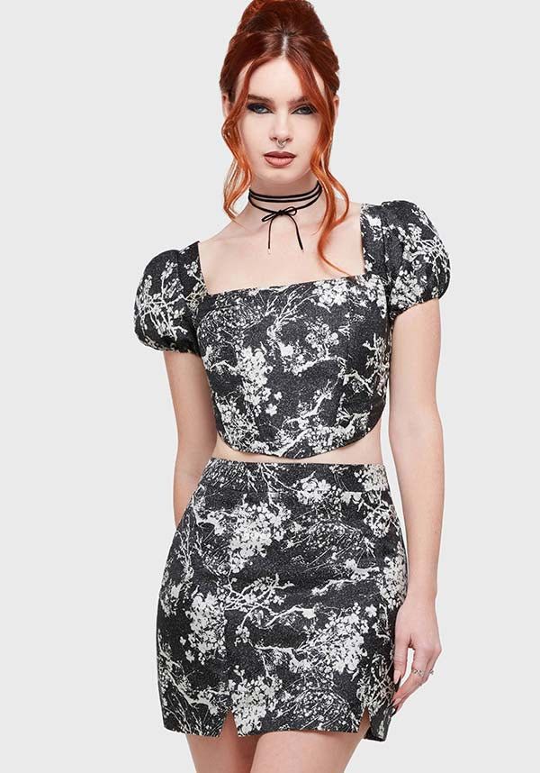 KILLSTAR Lilithra | MINI SKIRT - SKIRTS - Front View