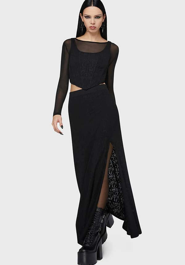 KILLSTAR Lisbeth | CORSET TOP - TOPS - Back View