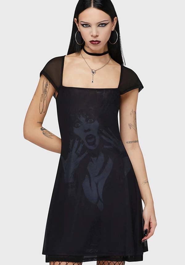 Mistress Of The Dark | SKATER DRESS