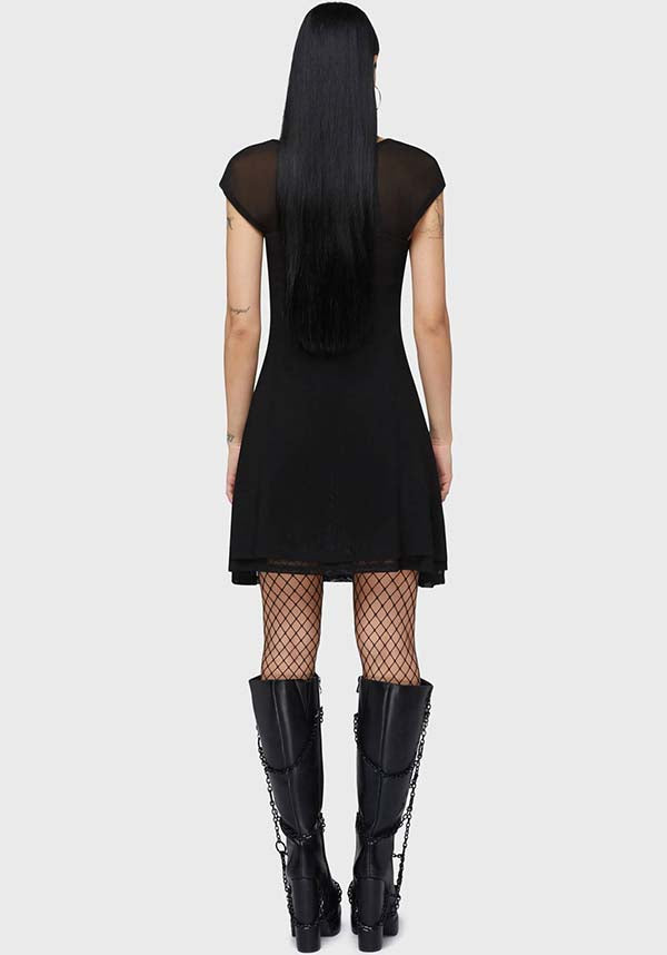 KILLSTAR Mistress Of The Dark | SKATER DRESS - DRESSES - Detail 3
