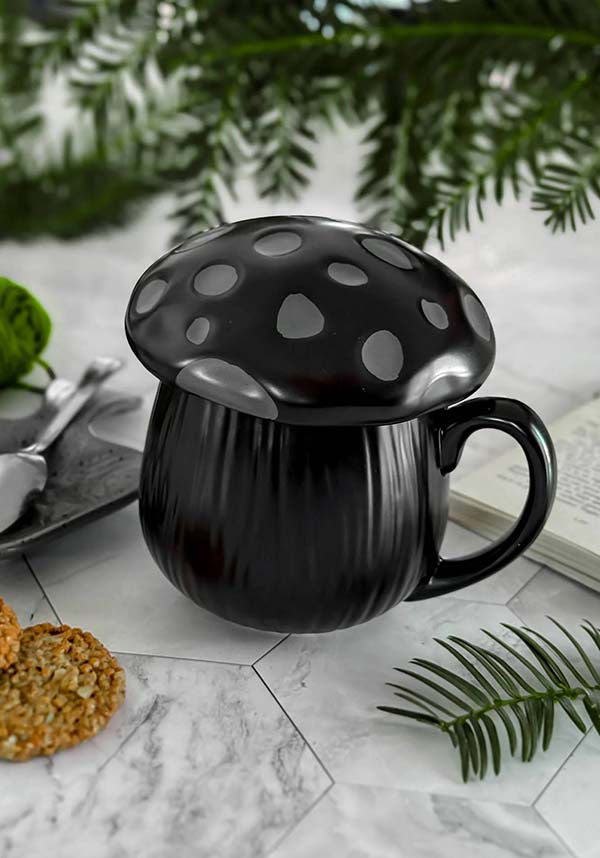 Mushroom | LIDDED MUG