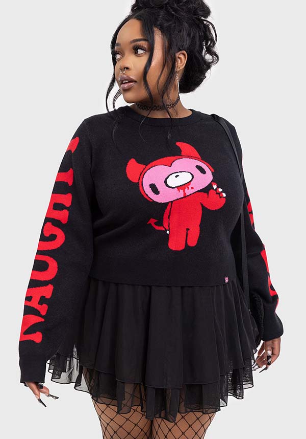 Naughty Grizzly | KNIT SWEATER*