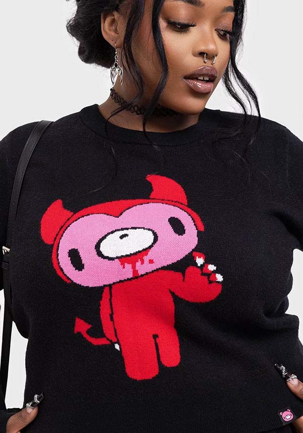 Naughty Grizzly | KNIT SWEATER*