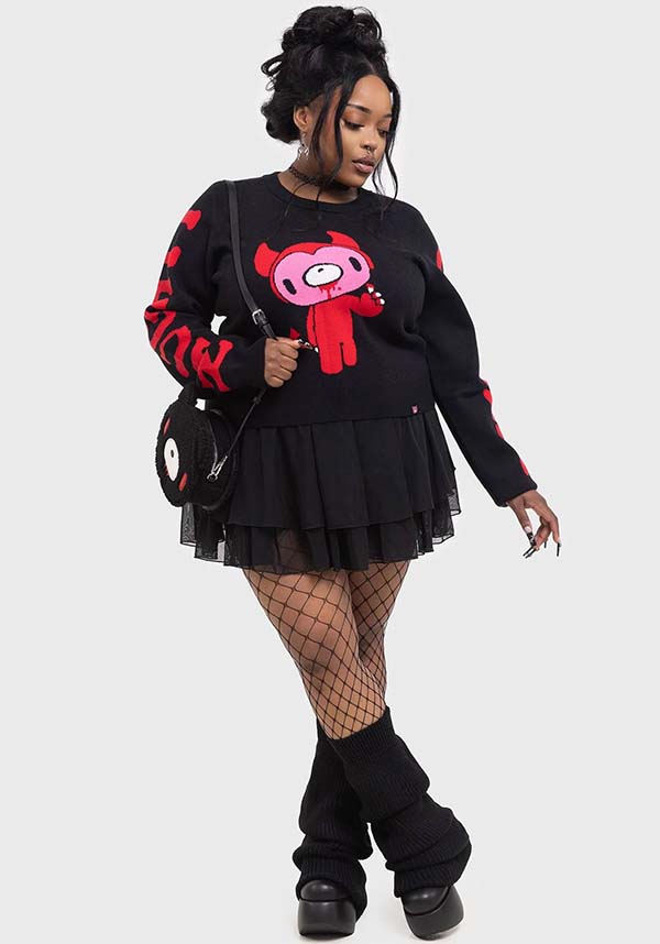 Naughty Grizzly | KNIT SWEATER*