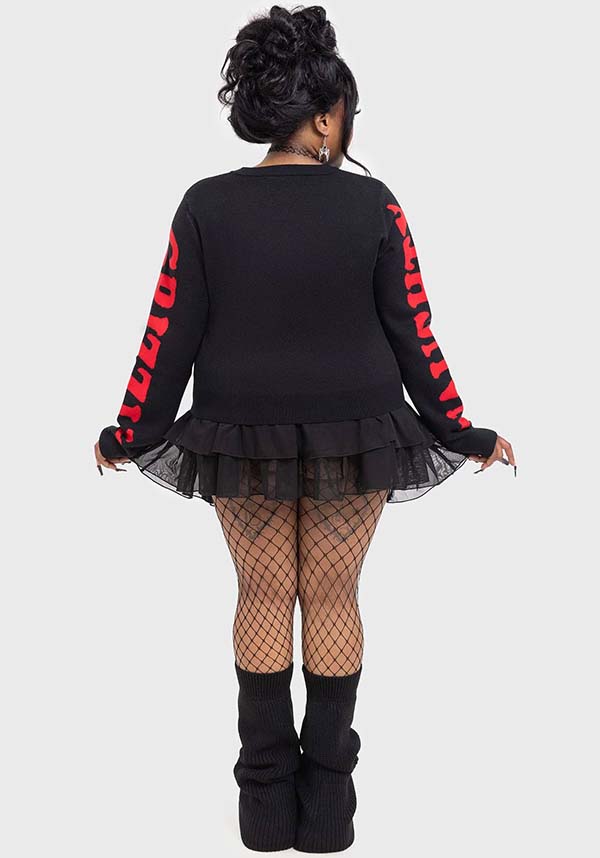 Naughty Grizzly | KNIT SWEATER*