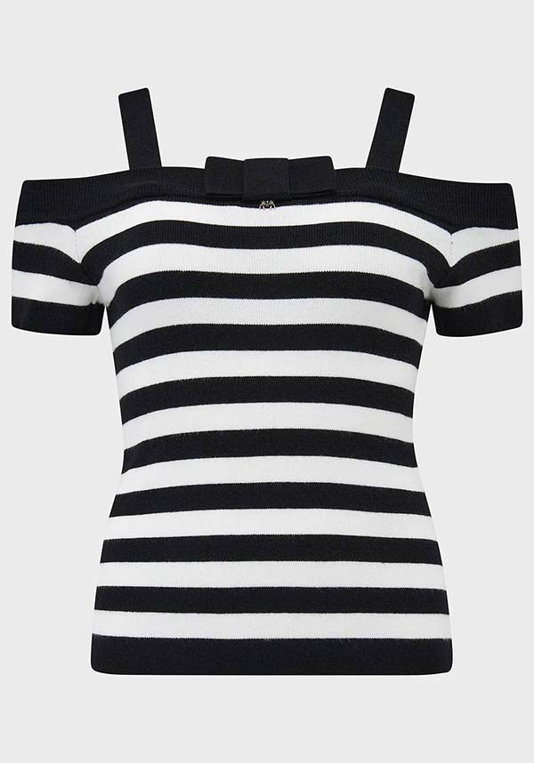 Noir Nancy Bardot | SWEATER*