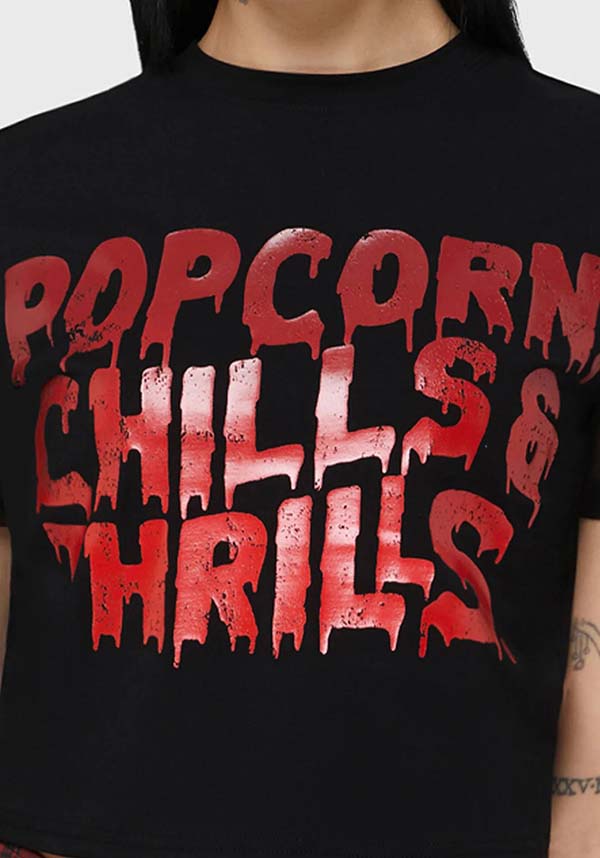 Popcorn, Chills And Thrills | BABY TEE