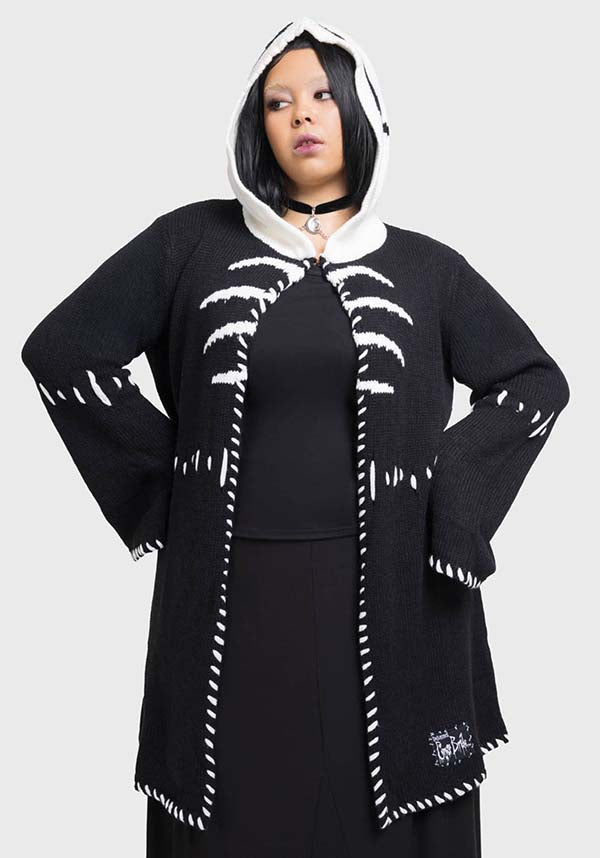 Scraps | HOODED CARDIGAN*