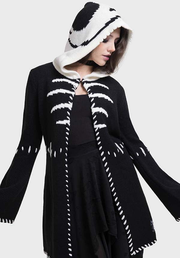 Scraps | HOODED CARDIGAN*