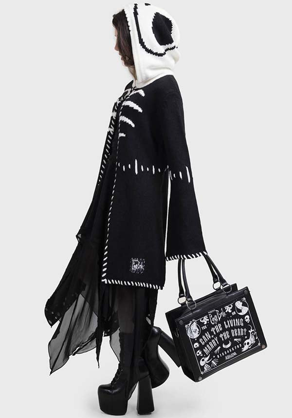 Scraps | HOODED CARDIGAN*