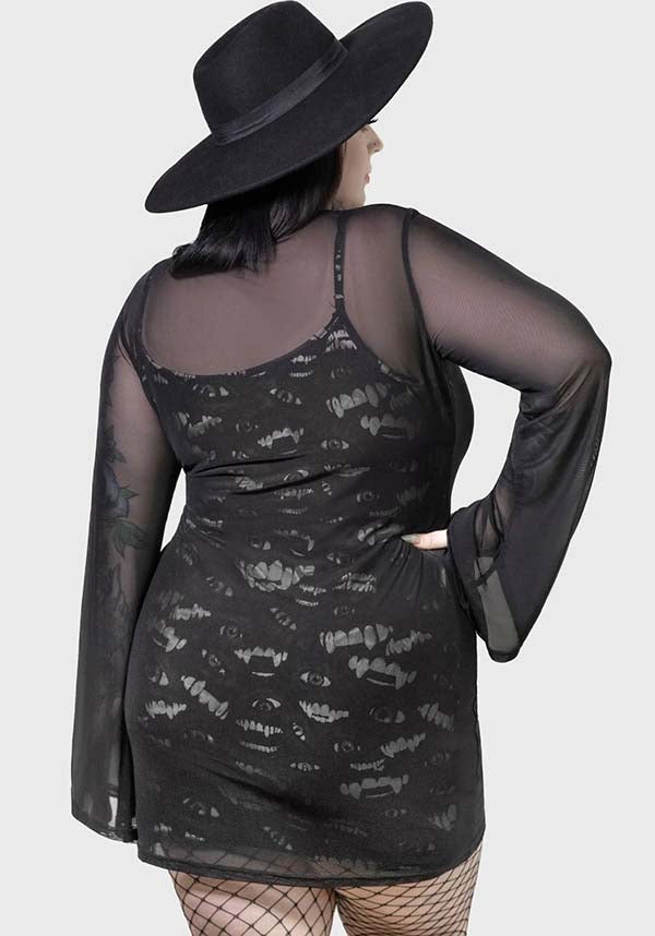 Sheer Vamp | DRESS*