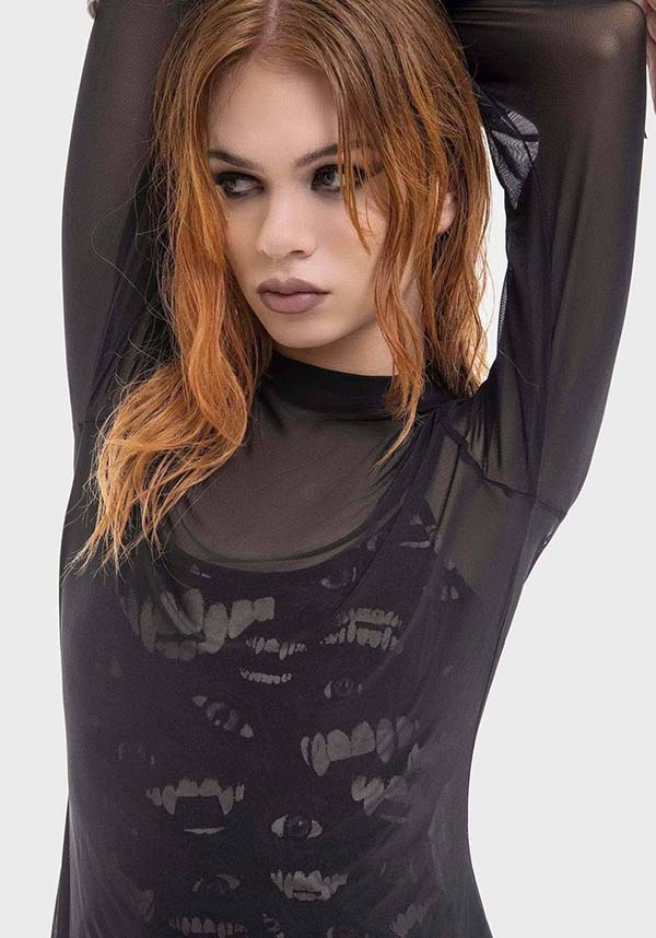 Sheer Vamp | DRESS*