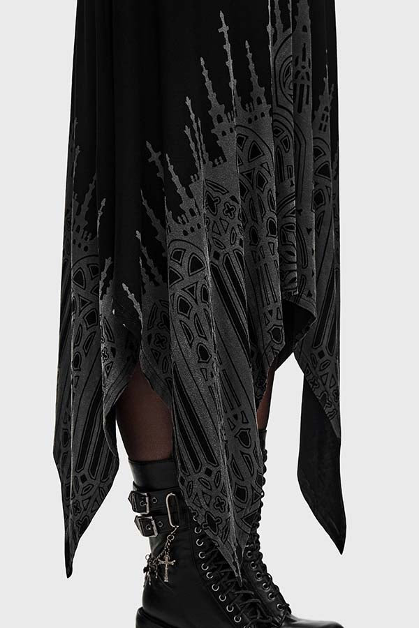 Thorned Spire | MIDI SKIRT