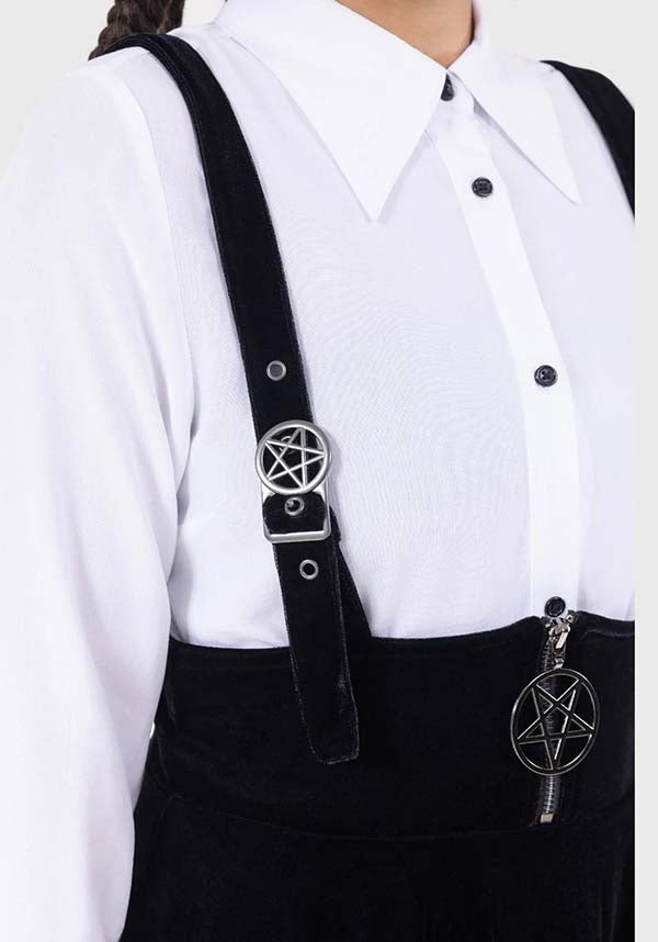 Vampfire | SUSPENDER SKIRT*