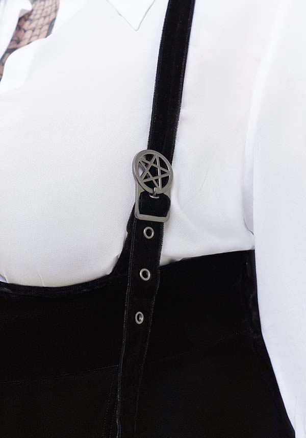 Vampfire | SUSPENDER SKIRT*