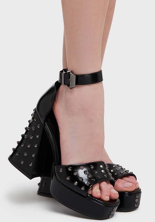 KILLSTAR Waltz Of The Wicked | PLATFORM HEELS - HEELS - Front View