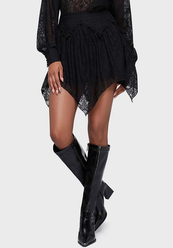 KILLSTAR Wicked Waltz | MINI SKIRT - SKIRTS - Front View