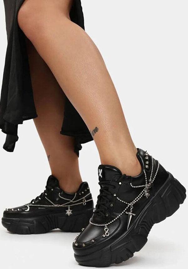 Koi Footwear Chunky Platform Trainers Koi Footwear Jinx Mystic