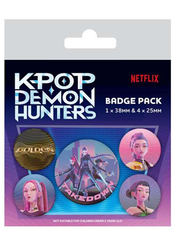 KPDH Huntrix | BADGE SET