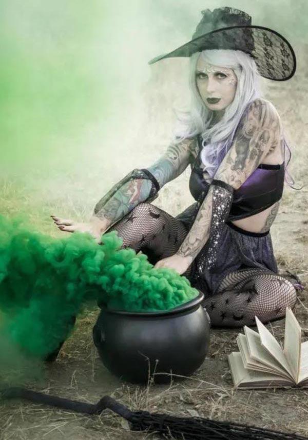 Celestial net tights top