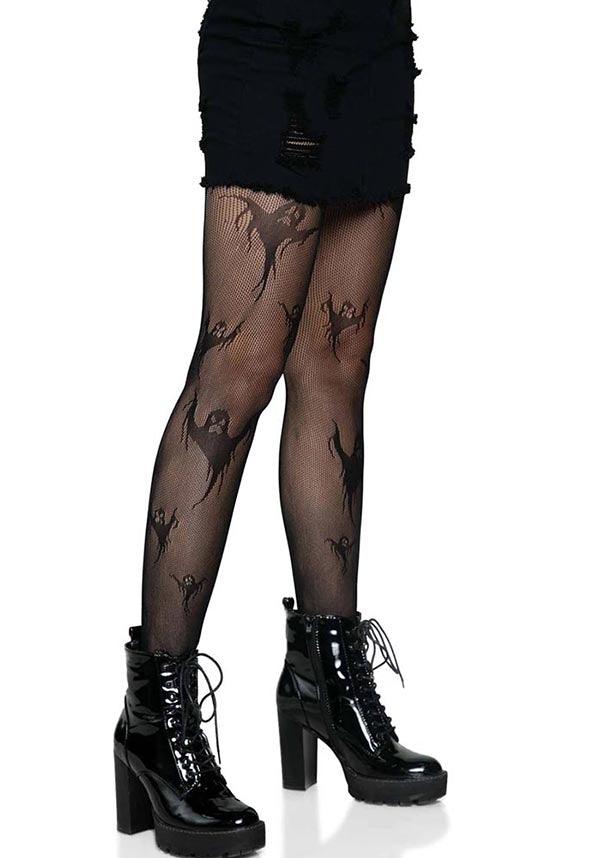 Get Ghosted | FISHNET TIGHTS* - Beserk - all, all clothing, all ladies clothing, clickfrenzy15-2023, clothing, cpgstinc, discountapp, eofy2023, eofy2023wed21-25, fishnet, ghost, googleshopping, goth, gothic, halloween, halloween clothing, halloween costume, hosiery, hosiery and socks, ladies clothing, R060922, repriced08022023, sale, sep22, Sept, spooky, stockings, tight, tights, tomfoolery, TOMIN320547, witch, witches, witchy