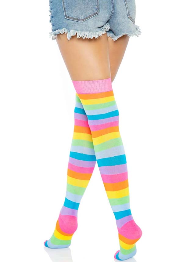 Leigh Rainbow | THIGH HIGH STOCKINGS*