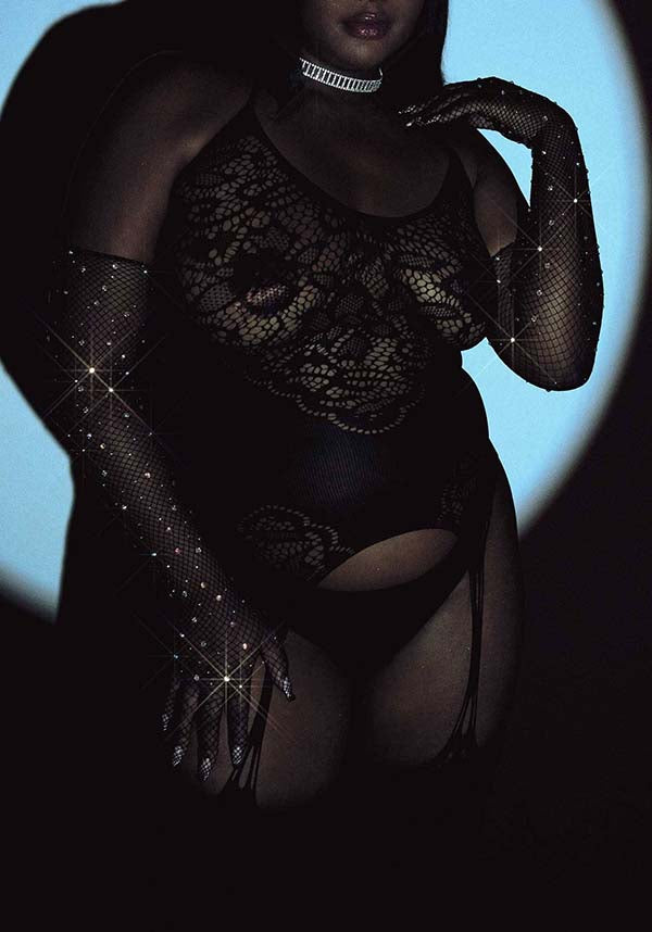 Pure Obsession Suspender | BODYSTOCKING