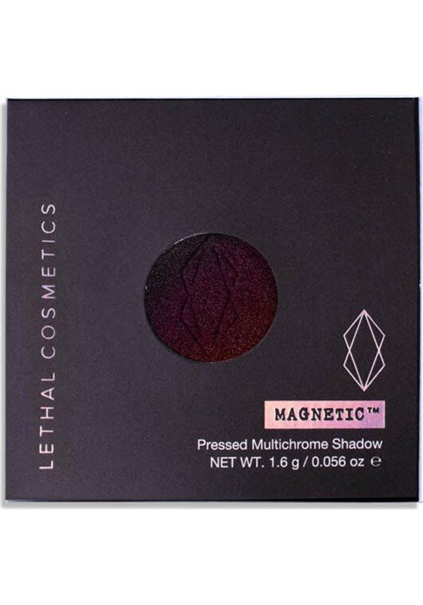 Dark Matter | PRESSED EYESHADOW - Beserk - all, black, clickfrenzy15-2023, colour shift, cosmetic glitter, cosmetics, discountapp, eye, eyes, eyeshadow, eyeshadow pressed, fp, jan22, labelvegan, lethal cosmetics, LT202112-1324, magnetic, make up, makeup, metallic, R020122, red, shimmer, vegan