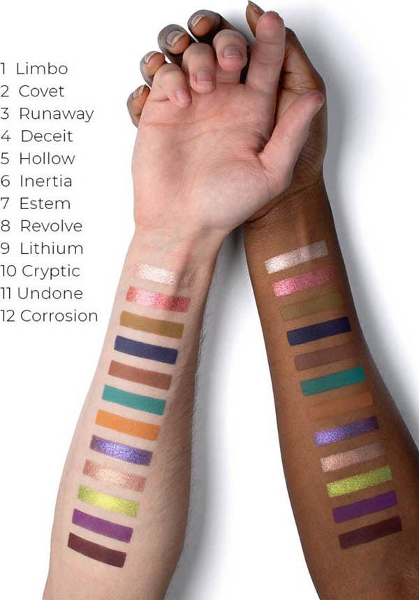 Deceit | PRESSED EYESHADOW* - Beserk - all, blue, clickfrenzy15-2023, colour:blue, cosmetics, dark blue, discountapp, eofy2023, eofy2023tue27-25, eyes, eyeshadow, eyeshadow pressed, fp, labelvegan, lethal, lethal cosmetics, magnet, magnetic, make up, makeup, mar21, matte, vegan