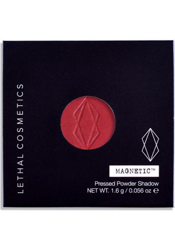 Predation | PRESSED EYESHADOW - Beserk - all, clickfrenzy15-2023, colour:red, cosmetics, discountapp, eye, eye shadow, eyes, eyeshadow, eyeshadow pressed, fp, googleshopping, jan23, labelvegan, lethal cosmetics, LT-202212-1590, make up, makeup, matte, R080123, red, vegan