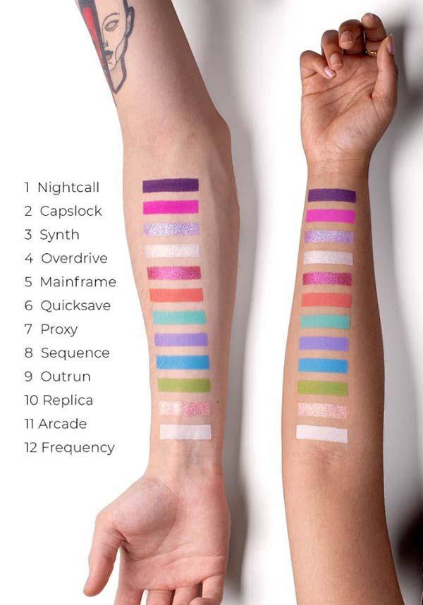 Synth | PRESSED EYESHADOW* - Beserk - all, blue, clickfrenzy15-2023, cosmetics, discountapp, eofy2023, eofy2023tue27-25, eyes, eyeshadow, eyeshadow pressed, fp, labelvegan, lavender, lethal, lethal cosmetics, magnetic, make up, makeup, metallic, oct20, purple, R211020, teal, vegan