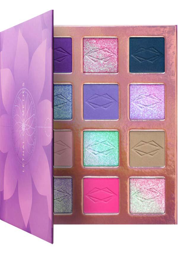 Wildflower | PRESSED POWDER PALETTE - Beserk - all, cosmetics, discountapp, eye, eye shadow, eyes, eyeshadow, eyeshadow pressed, fp, googleshopping, labelvegan, lethal cosmetics, LT202304-1711, make up, makeup, matte, may23, palette, R110523, shimmer, vegan