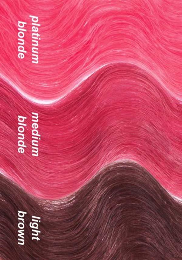 Bubblegum Rose | UNICORN HAIR COLOUR - Beserk - all, clickfrenzy15-2023, cosmetics, cruelty free, discountapp, dye, fp, hair colour, hair dye, hair pink, labelvegan, lime crime, lime crime hair, mermaid, pink, rainbow, vegan