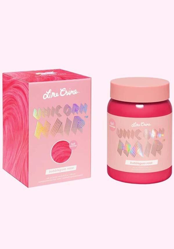 Bubblegum Rose | UNICORN HAIR COLOUR - Beserk - all, clickfrenzy15-2023, cosmetics, cruelty free, discountapp, dye, fp, hair colour, hair dye, hair pink, labelvegan, lime crime, lime crime hair, mermaid, pink, rainbow, vegan