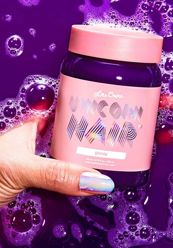 Genie | UNICORN HAIR COLOUR - Beserk - all, clickfrenzy15-2023, Comiccon2020, discountapp, fp, hair, hair colour, hair dye, hair dyes, hair products, hair purple, labelvegan, lime crime, lime crime hair, mar20, mermaid, purple, rainbow, vegan