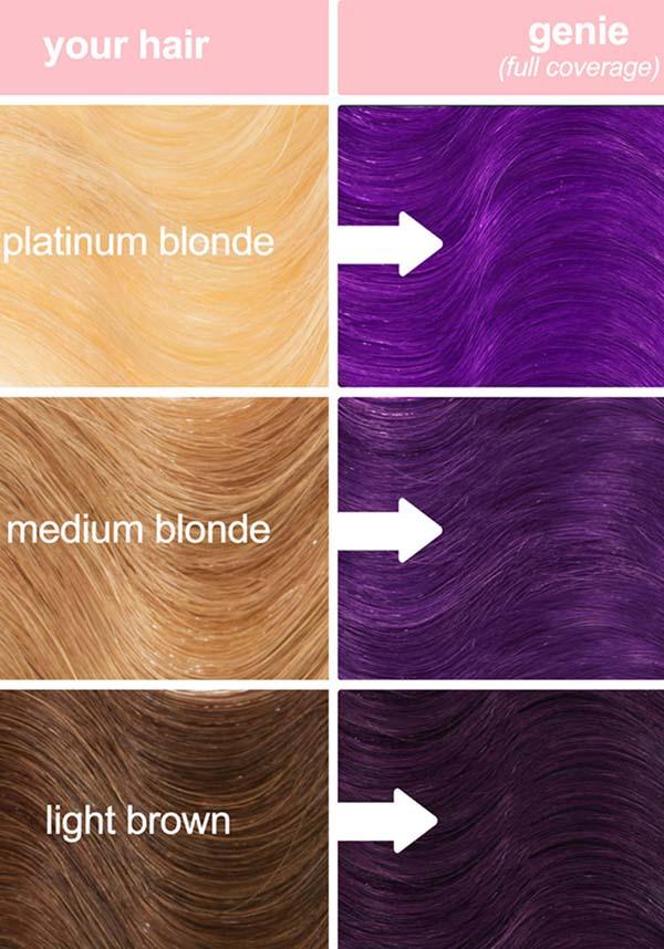 Genie | UNICORN HAIR COLOUR - Beserk - all, clickfrenzy15-2023, Comiccon2020, discountapp, fp, hair, hair colour, hair dye, hair dyes, hair products, hair purple, labelvegan, lime crime, lime crime hair, mar20, mermaid, purple, rainbow, vegan