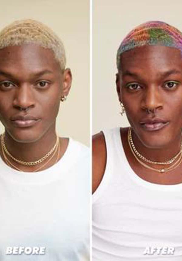 Kiwi | UNICORN HAIR COLOUR TINT - Beserk - all, colour:green, cosmetics, discountapp, dye, dyes, fp, googleshopping, gothic cosmetics, green, hair, hair color, hair colour, hair colours, hair dye, hair dyes, hair green, hair products, halloween cosmetics, jun23, labelnew, labelvegan, LCSO0735903, light green, lime crime cosmetics, lime crime hair, mint green, pastel, pastel goth, pastel green, R150623, vegan