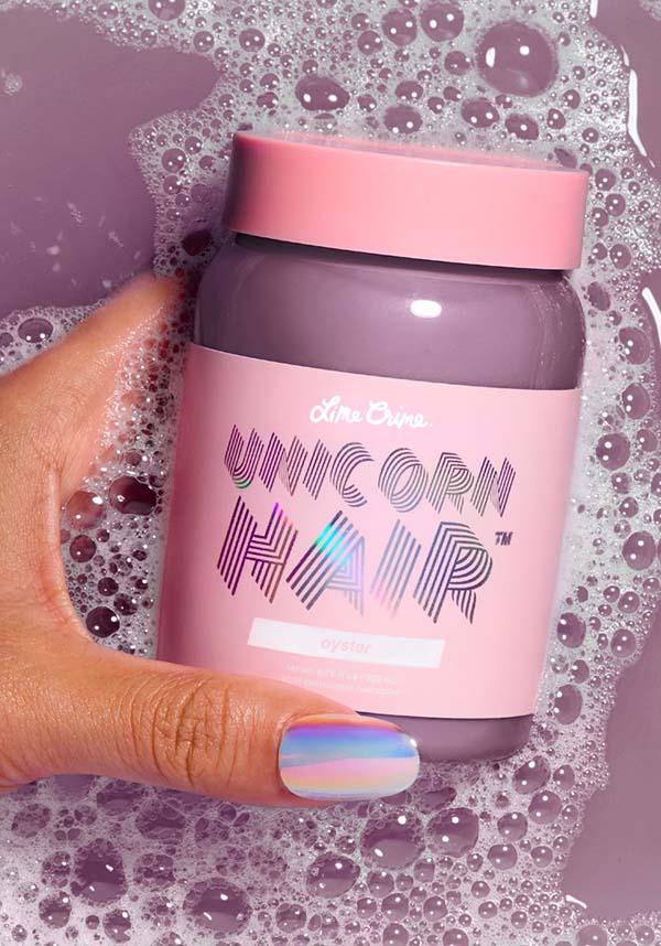 Oyster | UNICORN HAIR COLOUR TINT - Beserk - all, clickfrenzy15-2023, cosmetics, cruelty free, discountapp, dye, fp, hair colour, hair dye, hair purple, labelvegan, lime crime, lime crime hair, mermaid, purple, repriced010623, vegan