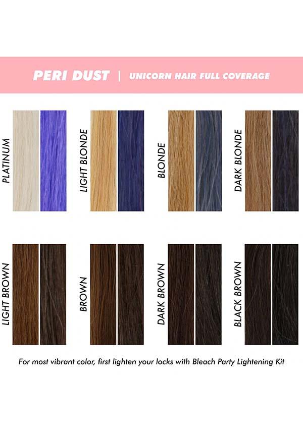 Peri Dust | UNICORN HAIR COLOUR - Beserk - all, clickfrenzy15-2023, colour:purple, cosmetics, discountapp, dye, dyes, fp, hair, hair color, hair colour, hair colours, hair dye, hair dyes, hair products, hair purple, jun22, labelvegan, LCSO0655140, lime crime, lime crime hair, periwinkle, purple, vegan