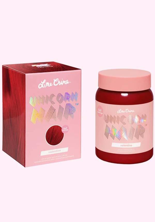 Valentine | UNICORN HAIR COLOUR - Beserk - all, clickfrenzy15-2023, Comiccon2020, cosmetics, cruelty free, discountapp, dye, fp, hair colour, hair dye, hair red, labelvegan, lime crime, lime crime hair, rainbow, red, vegan