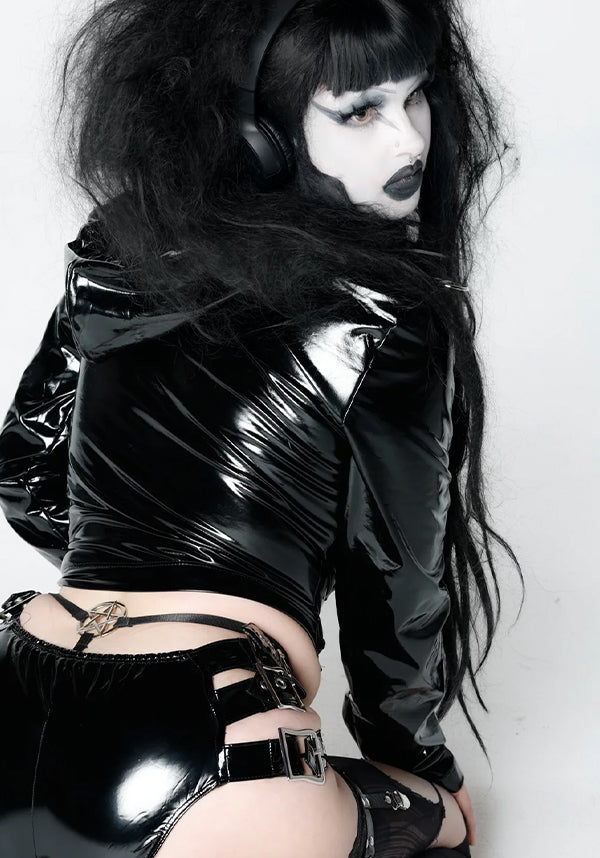 Classic PVC | BUCKLE SHORTS