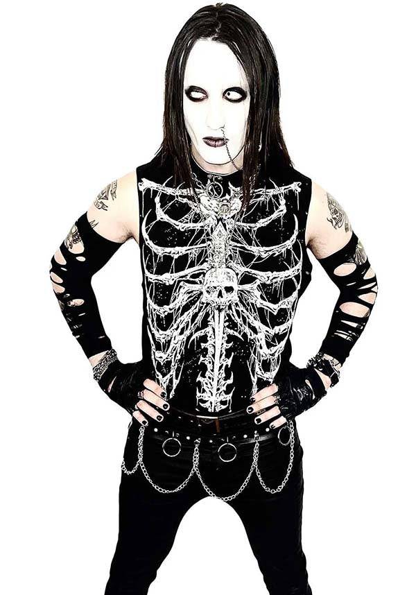 Dead Inside Rib Cage | SLEEVELESS TEE