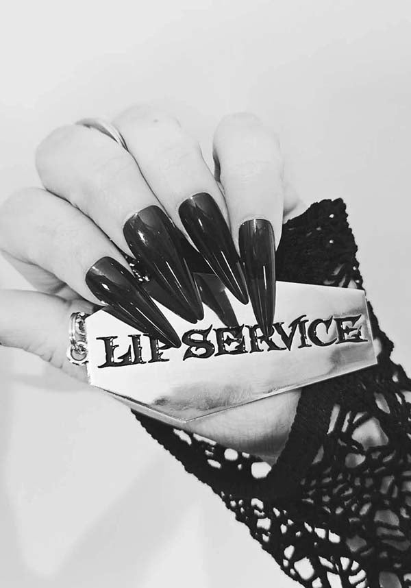 Lip Service Dagger Coffin - Detail