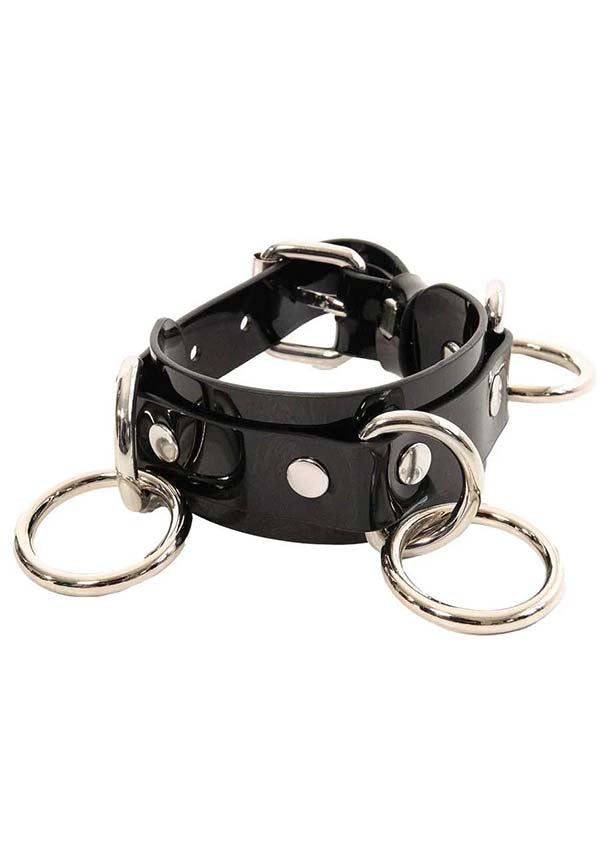 Lip Service PVC Bondage - Back