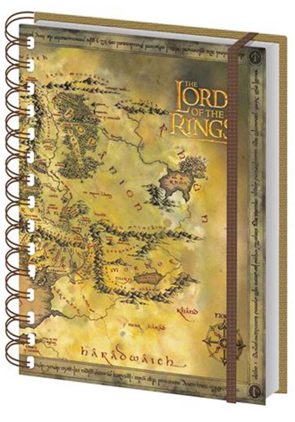 Lord of the Rings: Map | NOTEBOOK